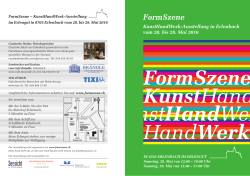 Flyer 2016 - FormSzene