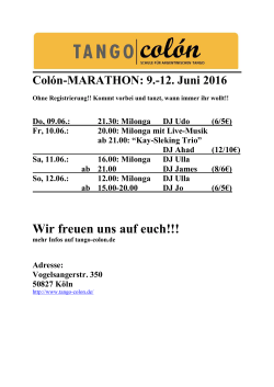 Marathon-Flyer