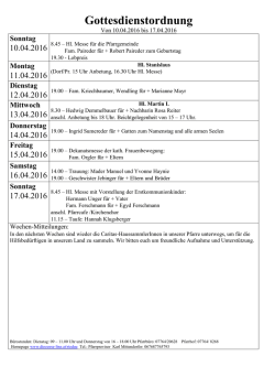 10.04.-17.04.2016