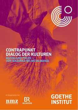 contrapunkt dialog der kulturen - Deutsch