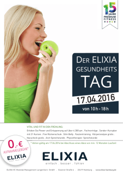 Infos - ELIXIA Hamburg
