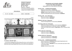 Pfarrblatt