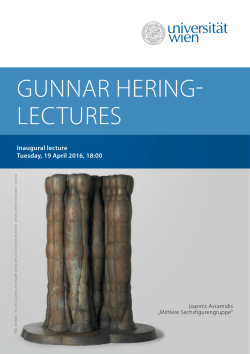 gunnar hering- lectures