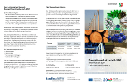 Leitmarktwettbewerb EnergieUmweltwirtschaft.NRW