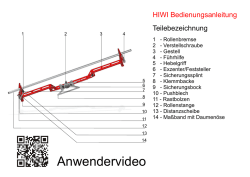 HIWI - Bedienungsanleitung