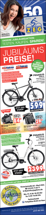 jubil&auml;ums preise!