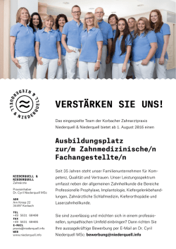 Jobs - NIEDERQUELL & NIEDERQUELL