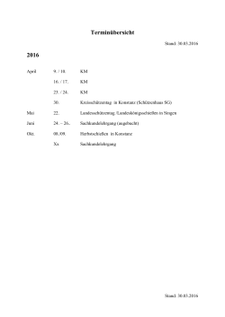 Termine - Sportschützenkreis 10 Hegau