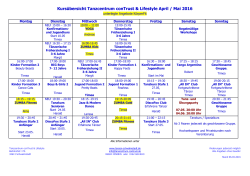 Kursübersicht Tanzcentrum conTrust 20160[...]
