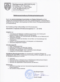 Infos …