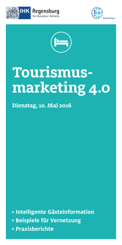Tourismus- marketing 4.0