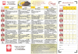 Page 1 Menü- „Essen auf Rädern“ Bad Krozingen Tel. 07633/8404