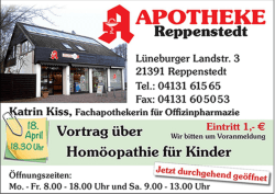 Hom&ouml;opathie f&uuml;r Kinder - Apotheke Reppenstedt
