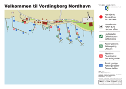 Kort over Vordingborg Nordhavn