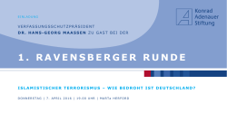 Einladung  - Konrad-Adenauer