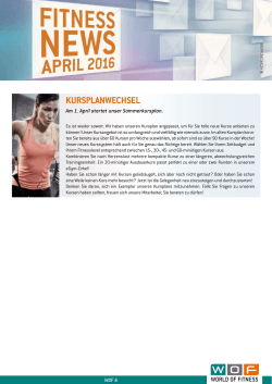 Fitness-News als PDF Download