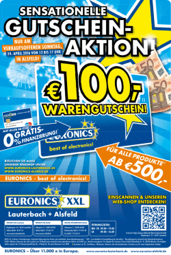 gutschein- aktion! - Oberhessen-Live