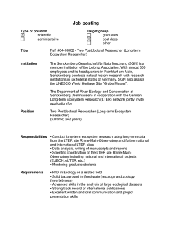 Job posting