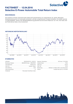 FACTSHEET - 07.04.2016 Solactive E