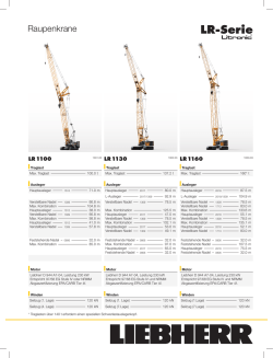 LR-Serie - Liebherr