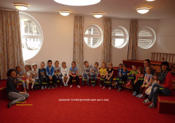 Amlacher Kindergartengruppe April 2016