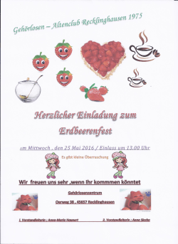 Page 1 Wir freuen uns sehr wenn Ihr kommmen könntet