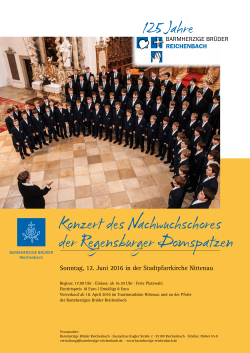 Konzert Regensburger Domspatzen