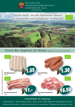 Anzeigenblatt KW15.indd - DER MARKT am Vogelsang