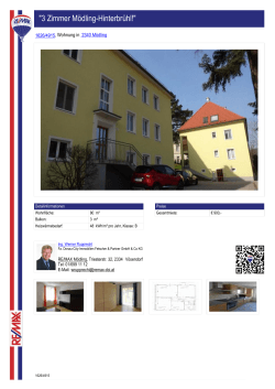 "3 Zimmer Mödling-Hinterbrühl!", Wohnung in