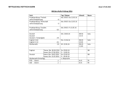 Übersicht - Grund- und Mittelschule | Rottach