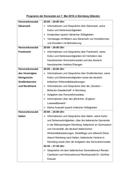 Honorarkonsulat D&auml;nemark 20:00 &ndash; 24:00 Uhr