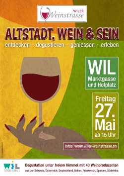 Weinstrasse Flyer - Wiler