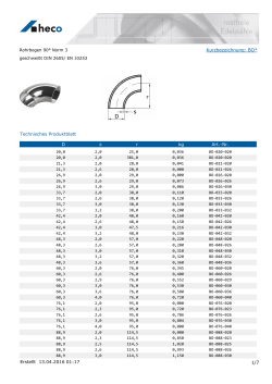 Technisches Datenblatt