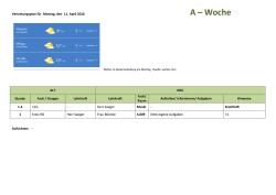 Vertretungsplan