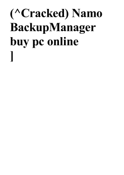 (^Cracked) Namo BackupManager buy pc online