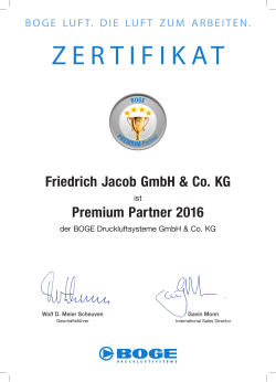 zertifikat - Friedrich Jacob GmbH & Co. KG