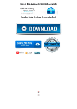 jeden den ivana denisovicha ebook