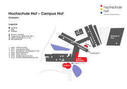 Hochschule Hof – Campus Hof
