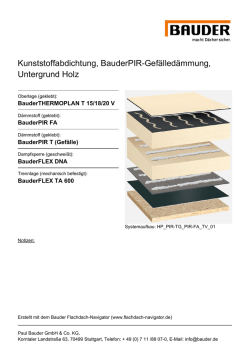Drucken - Bauder Flachdach