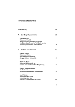 Inhaltsverzeichnis - Heinz