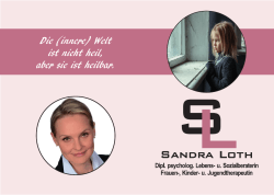 Sandra Loth Lebensberatung - Sozialberatung und Therapie