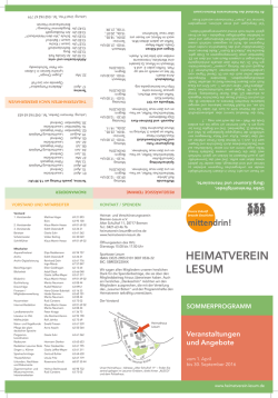 HEIMATVEREIN LESUM