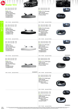 HU-DA3003P-RH HU-DA3003P-LH HU-DA3003A