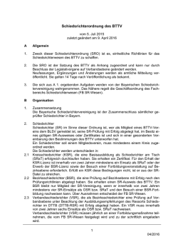 Schiedsrichterordnung des BTTV