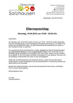 HAUPT- UND REALSCHULE SALZHAUSEN 21.01.97 W/Ro