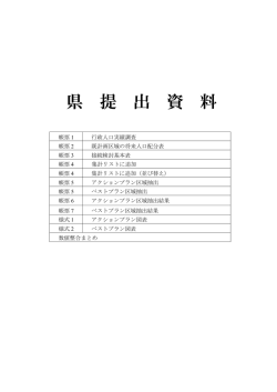 （案） ＿県提出資料