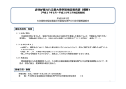 虐待が疑われる重大事例等検証報告書（概要）