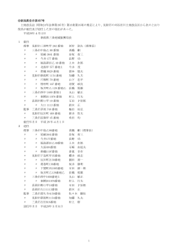 土地改良区役員の就任及び退任届（PDF: 84KB）