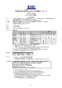 自転車月間 第5回 JBCF大井埠頭ロードレース