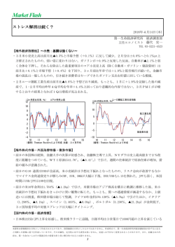 Economic Indicators 定例経済指標レポート